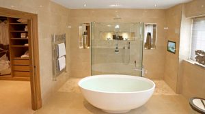 Radiant Heating for Bathroom Showers: Walls vs. Floors